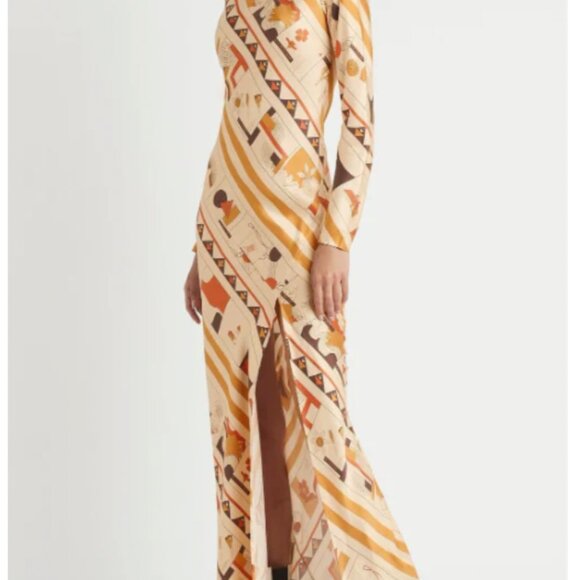 SIR the label Silk maxi dress - Picture 2 of 5